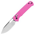 J1935PNK CJRB Hectare Pink AR-RPM9 Sand Polish Drop Point Blade G10 Handles IKBS Crossbar IKBS Clip