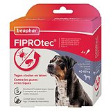 Fiprotec spot on chien de 40-60kg 4 pipettes