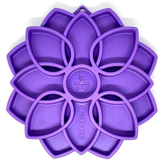 Gamelle d'enrichissement - Mandala - Violet - SodaPup