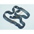 Collier Chaine Serpentine Acier Inoxydable Maille Snake 6 mm