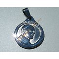 Pendentif Médaille Pape Francois 1 FRANSISCO Religion Catholique  Argentine + Chaine
