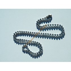 Collier Chaine Longue 60 cm Acier Inoxydable Boules 3 mm