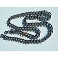 Collier 51 cm Chaine Maille Gourmette Plate 6 mm Acier Inoxydable