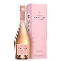Champagne Cattier Premier Cru Rosé in Geschenkdoos