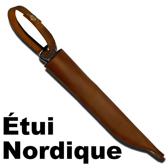 Couteau Nordique Puukko en Pommier - Lame Inox de 9,5 cm - Scandiknives