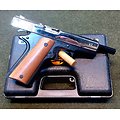 Pistolet Bruni 8mm a Blanc Colt 45 ** 1911 ** Bicolor