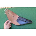 Holster / etui cuir pour pistolet UNIQUE / MAB / BROWNING FN 1910  7.65mm et 9mm
