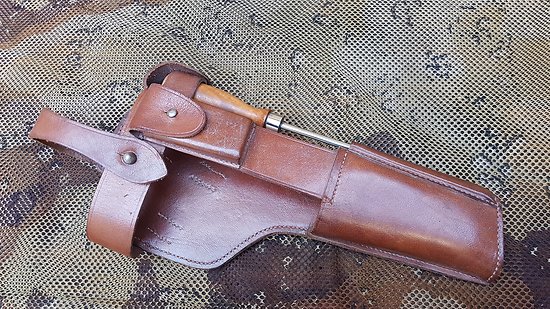 Brelage cuir étui  Mauser C96