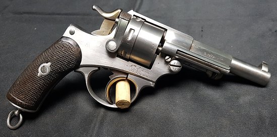 Magnifique revolver d ordonnance Mle 1873 (sans poinçons)