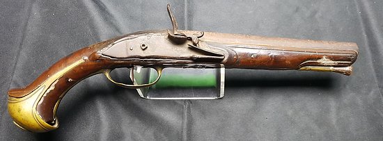 Pistolet a silex Louis XV