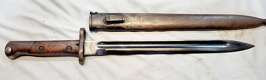 Baïonnette Mauser Portugais VERGUEIRO M1904