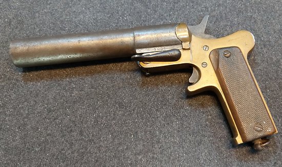Pistolet lance fusée Francais modèle 1918 long