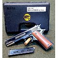 Pistolet Bruni 8mm a Blanc Colt 45 ** 1911 ** Bicolor