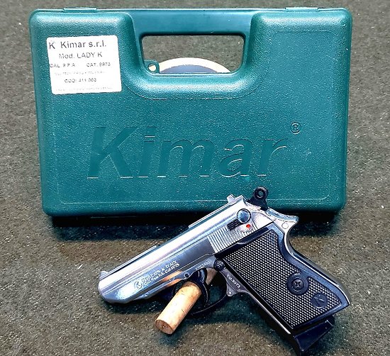 Pistolet Kimar lady ( Walther ppk) 9mm Pak 