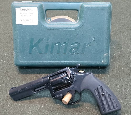 Revolver Kimar Power 380 a blanc 