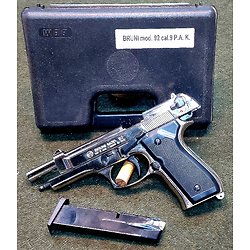 Pistolet a blanc Beretta 92 9mm Pak ( Bruni)