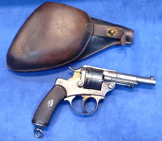 Revolver réglementaire Français 1873 + étui 