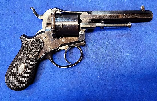 Revolver Shilling à broches 9mm double action 