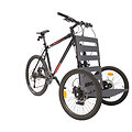 Addbike avec châssis pendulaire pour transport de charges
