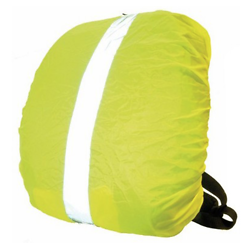 COUVRE SAC A DOS JAUNE FLUO