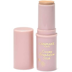 Canmake - Creamy Foundation Stick - Fond de teint stick (02 Beige naturel) SPF50+ PA++++