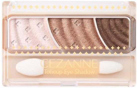 CEZANNE - Toneup eye shadow (04 pink brown)