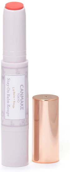 Canmake  - Stay-On Balm Rouge (02 smily gerbera)
