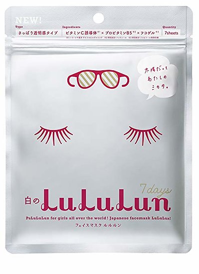 Lululun - Masque visage rafraîchissant (blanc)