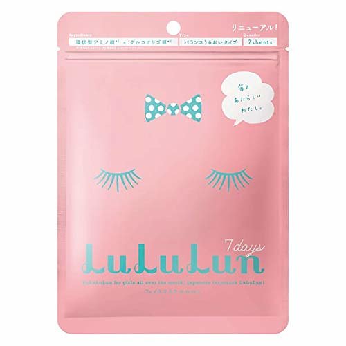 Lululun - Masque visage hydratant (Rose)