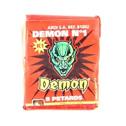 Sachet de 8 pétards Demon n°1