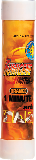 TUBE FUMIGÈNE À FROTTOIR 1mn Orange