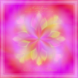 Tenture du mandala Source de Bonheur et d'Enthousiasme - Mandala d'énergie
