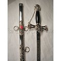 épée de Franc-Maçonnerie/Templiers/Loge