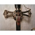 épée de Franc-Maçonnerie/Templiers/Loge