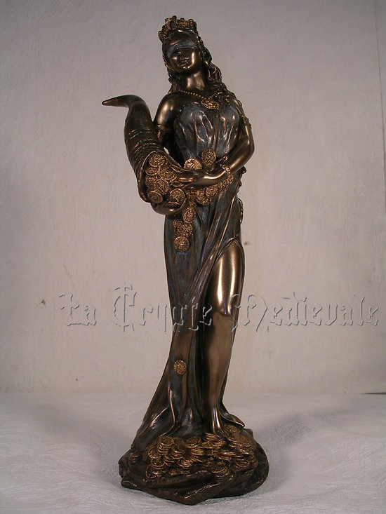 Statue de Tyché Déesse de la fortune/FORTUNA