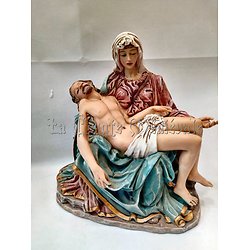 La Pièta couleur PM /Michel Ange/Rome/Passion du Christ/Marie