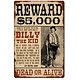 PLAQUE METAL BILLY THE KID/FAR-WEST