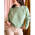 Pull broderie Perline 