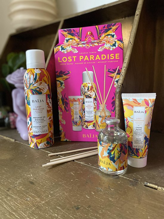 Coffret soins parfumés Lost Paradise