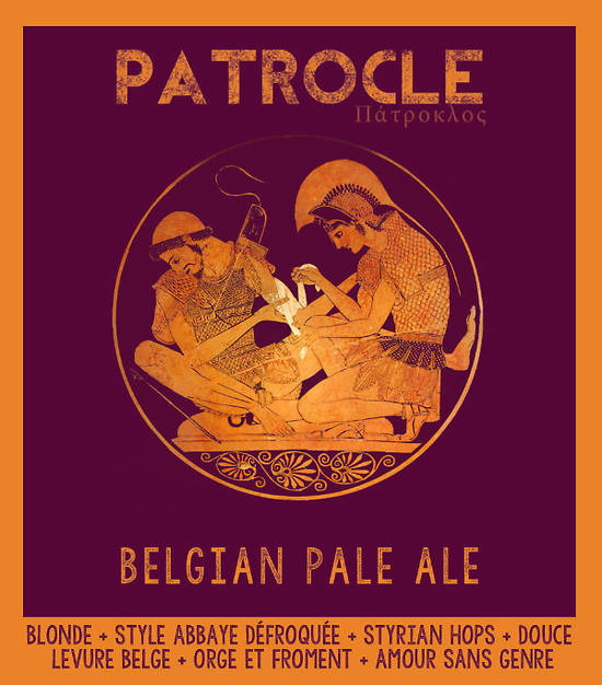 Bouteille 33cl - Patrocle - Belgian pale ale