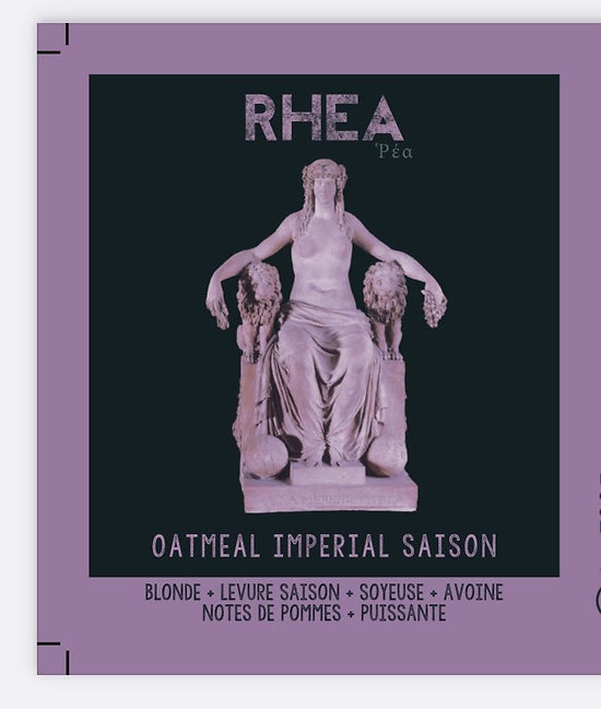 Rhea - Oatmeal imperial saison - 33cL