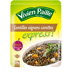 VIVIEN PAILLE - Lentilles Oignons Carottes