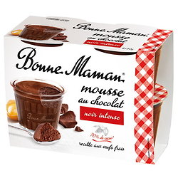 BONNE MAMAN - Mousse au Chocolat Noir