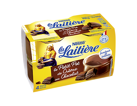 LA LAITIÈRE - Petit Pot de Crème au Chocolat - Disponible à partir du 25/08