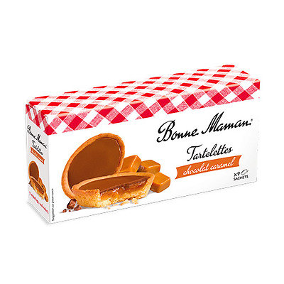BONNE MAMAN - Tartelettes - Chocolat Caramel - Disponible à partir du 25/08