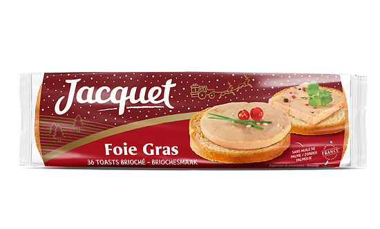 JACQUET - Toast Brioché Foie Gras