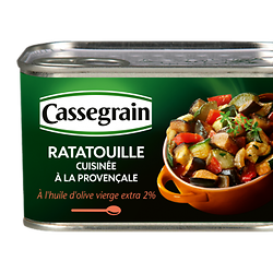 CASSEGRAIN - Ratatouille Cuisinée à la Provençale
