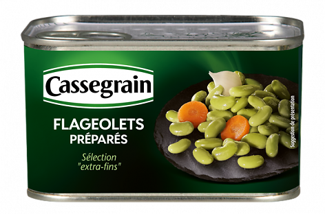 CASSEGRAIN - Flageolets Préparés