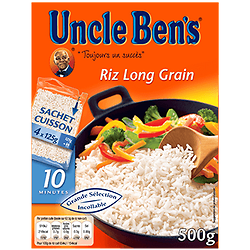 UNCLE BEN'S - Riz Long Grain - Sachets Cuisson