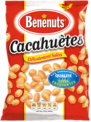 BENENUTS - Cacahuètes Délicatement Salées